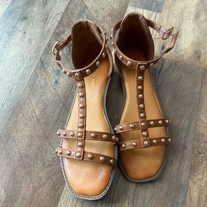 Bamboo sandals size 8